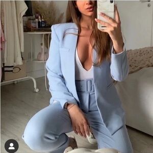 Zara blazer suit jacket size L